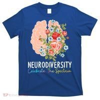 Neurodiversity Celebrate The Spectrum ADHD Brain Autism ASD T-Shirt thumb 0