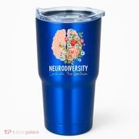 Neurodiversity Celebrate The Spectrum ADHD Brain Autism ASD Tumbler thumb 0