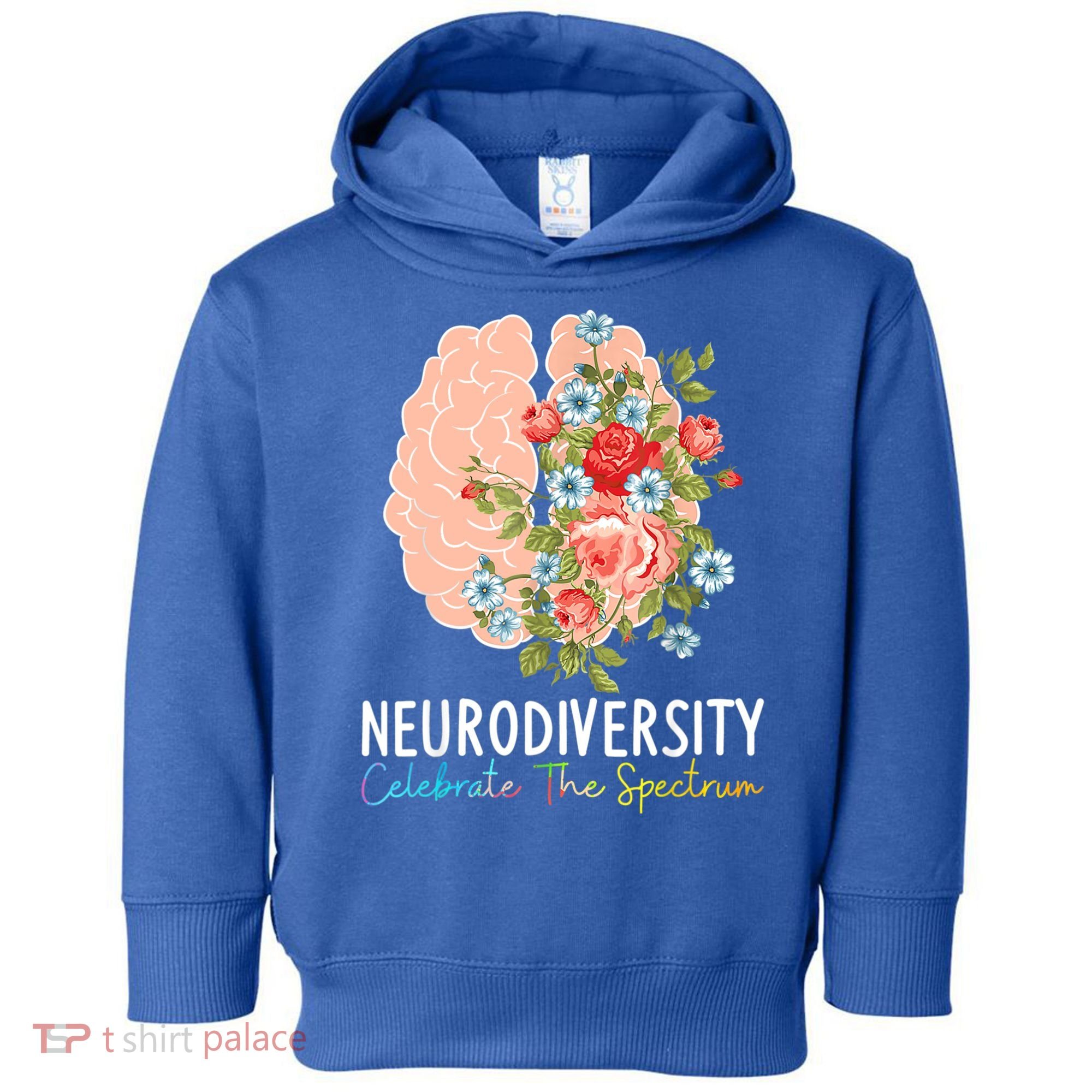 Neurodiversity Celebrate The Spectrum ADHD Brain Autism ASD Toddler Hoodie