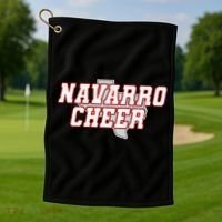 Navarro Cheer Texas Golf Towel thumb 1
