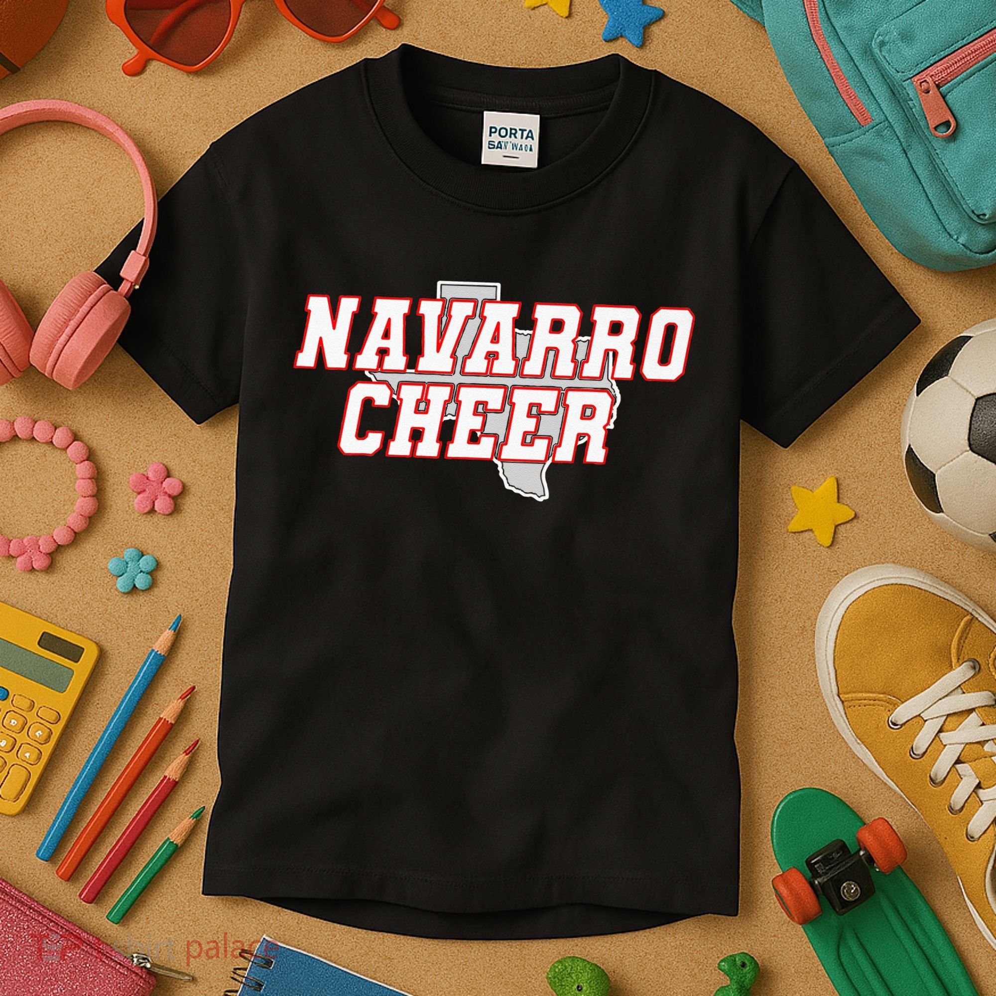 Navarro Cheer Texas Kids T-Shirt