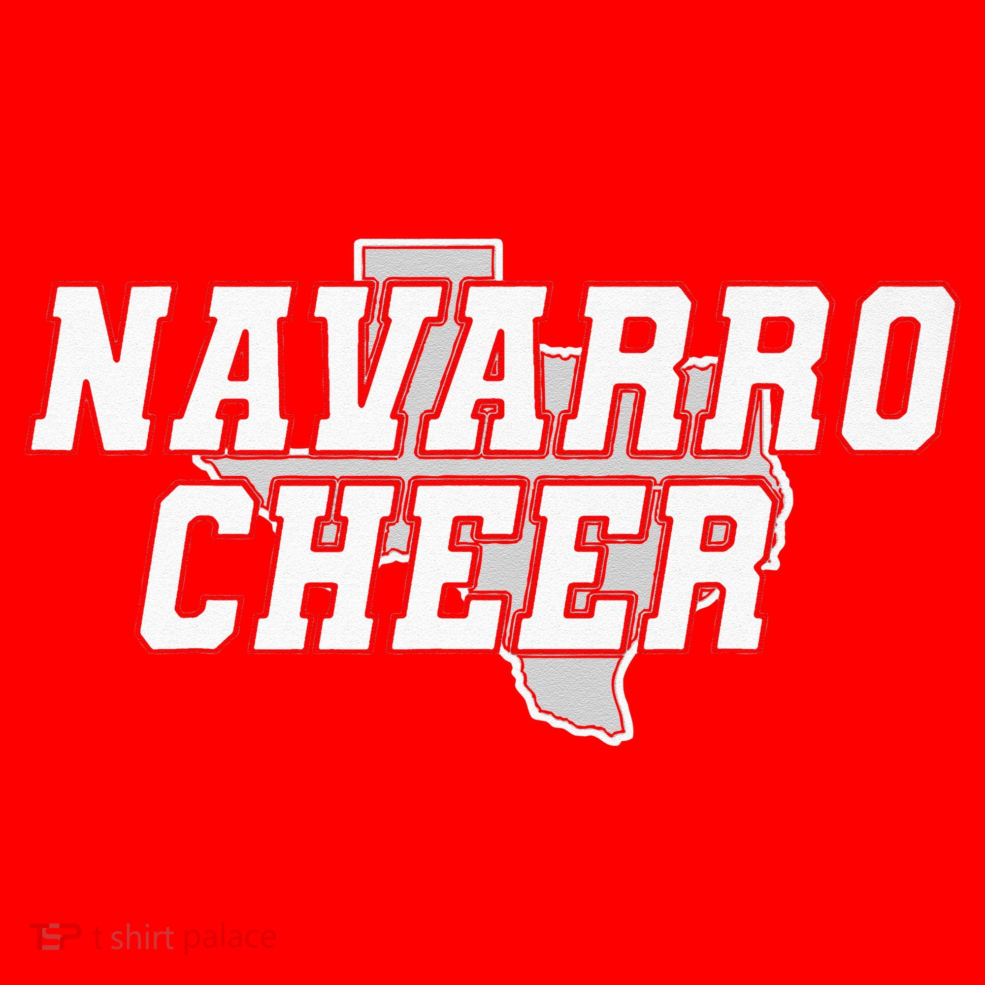 Navarro Cheer Texas Santa Hat