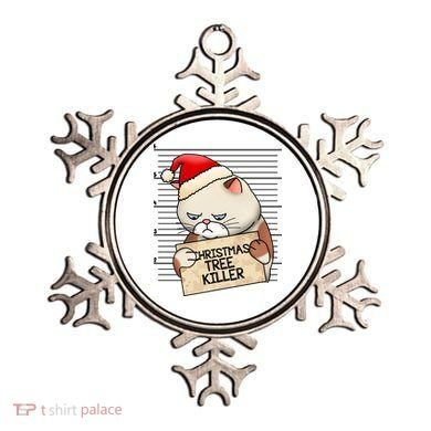 Naughty Christmas Tree Cat Gift Ornament