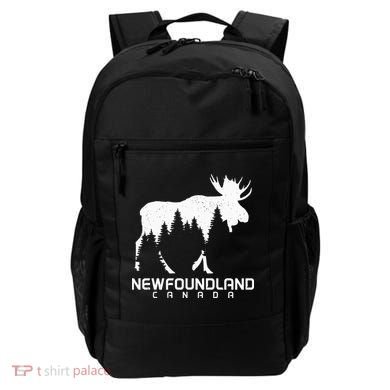 Newfoundland Canada Vintage Pride Souvenir Moose Nature Backpack