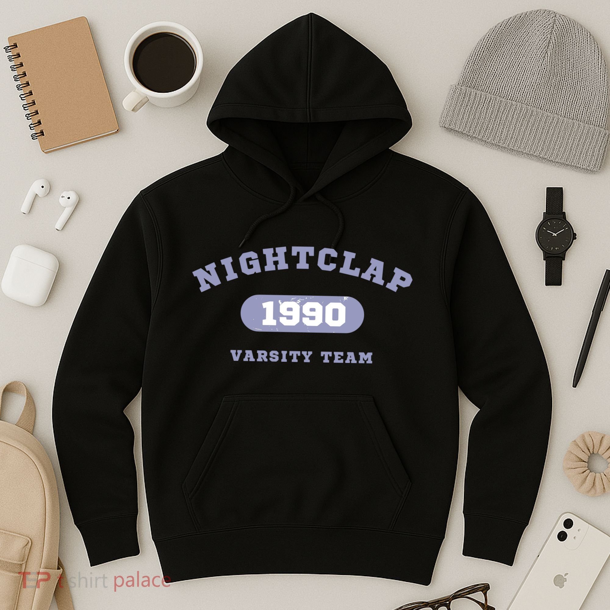 Night Clap Varsity Team Hoodie