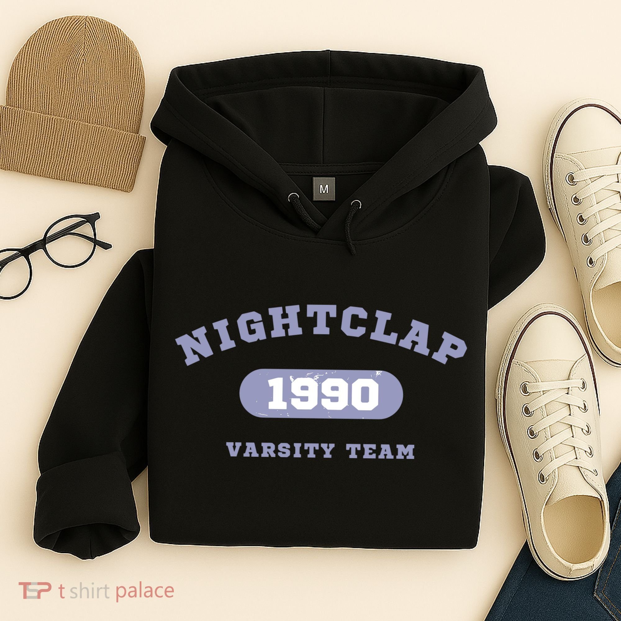 Night Clap Varsity Team Hoodie