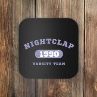 Night Clap Varsity Team Coaster thumb 0