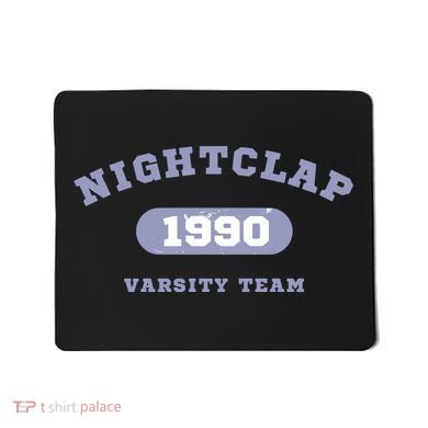 Night Clap Varsity Team Mousepad