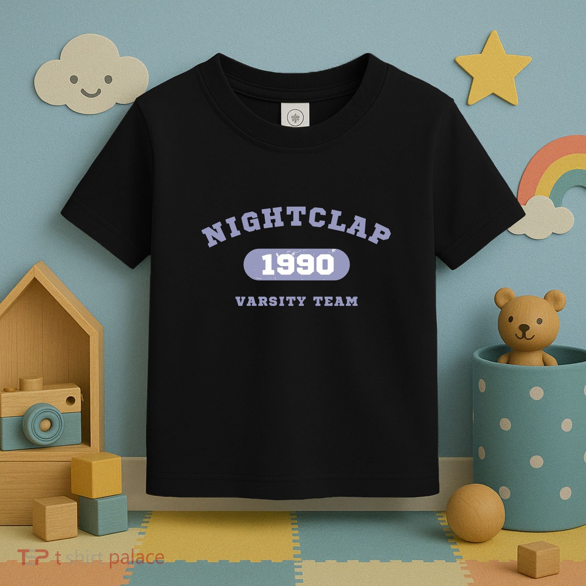 Night Clap Varsity Team Toddler T-Shirt