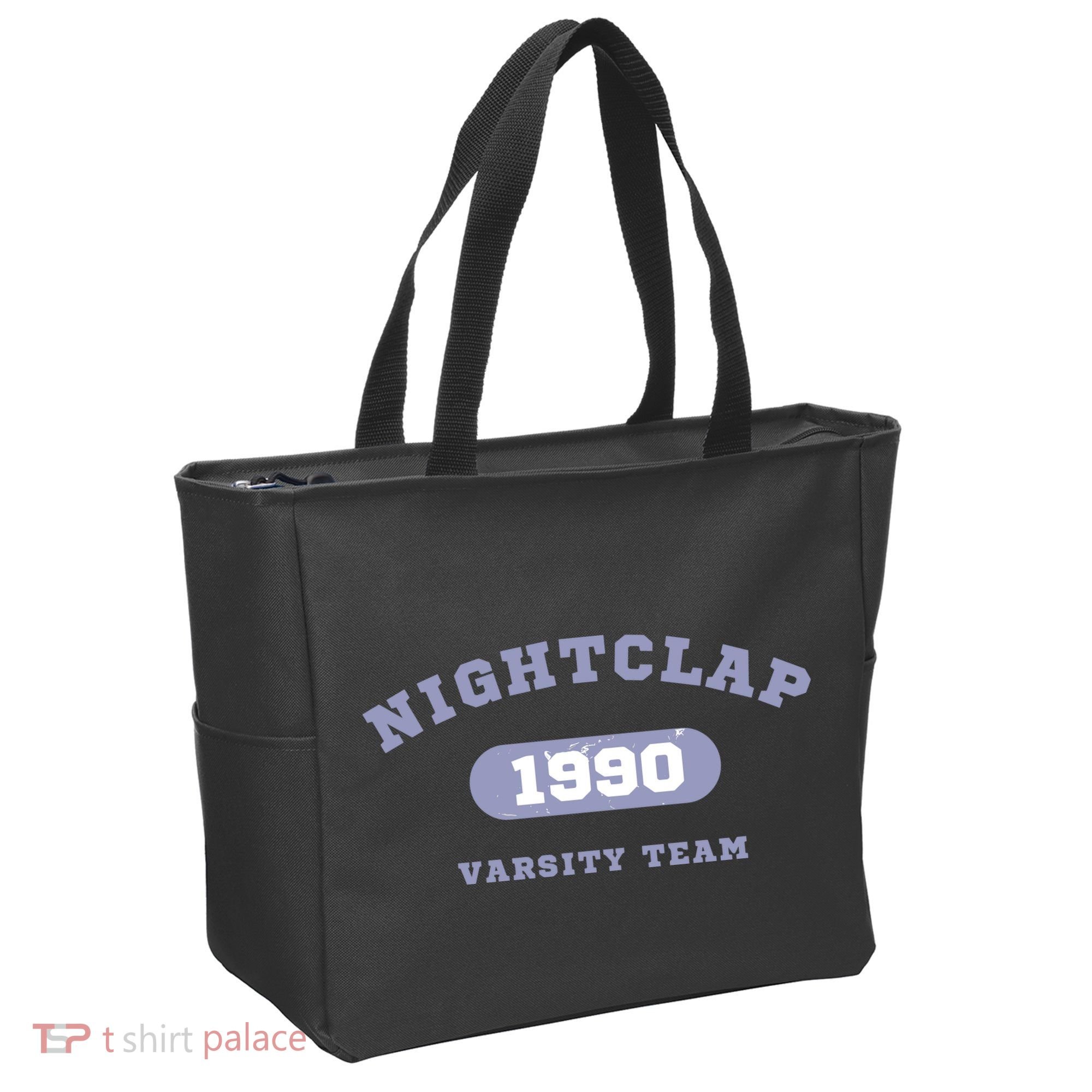 Night Clap Varsity Team Tote Bag