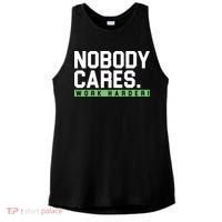 Nobody Cares Work Harder Ladies PosiCharge Tri-Blend Wicking Tank thumb 0