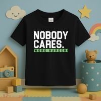 Nobody Cares Work Harder Toddler T-Shirt thumb 3