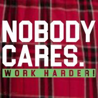 Nobody Cares Work Harder Men's Flannel Plaid Pajama Pants thumb 2