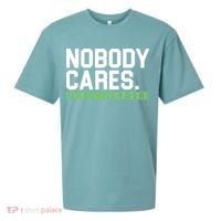 Nobody Cares Work Harder Sueded Cloud Jersey T-Shirt thumb 0
