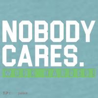 Nobody Cares Work Harder Sueded Cloud Jersey T-Shirt thumb 2