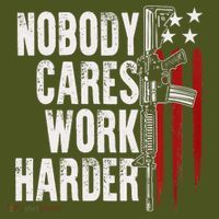 Nobody Cares Work Harder AR15 Owner American Flag Mousepad thumb 1