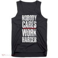 Nobody Cares Work Harder Personal Trainer Tank Top thumb 0