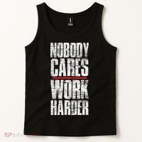 Nobody Cares Work Harder Personal Trainer Tank Top thumb 2