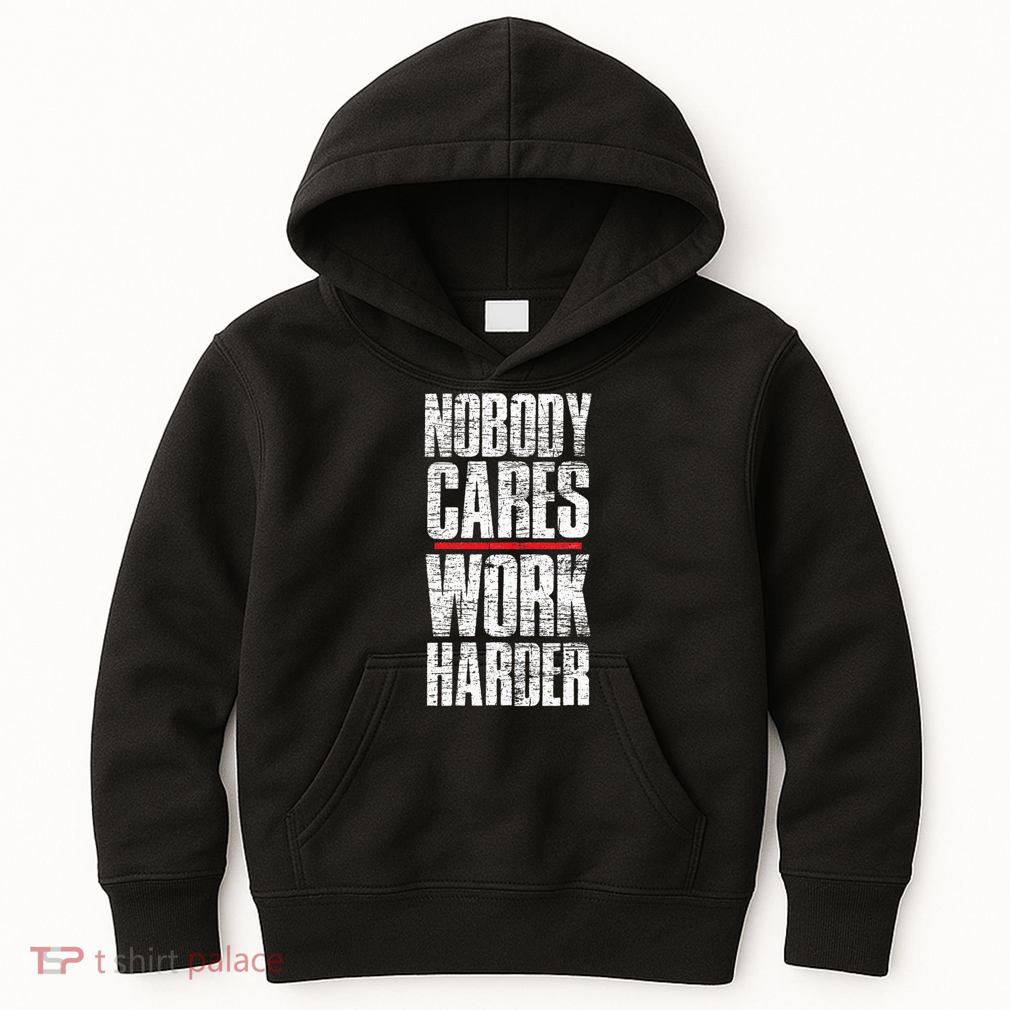 Nobody Cares Work Harder Personal Trainer Kids Hoodie