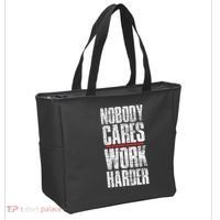 Nobody Cares Work Harder Personal Trainer Tote Bag thumb 2