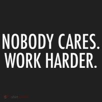 Nobody Cares Work Harder Hat thumb 2