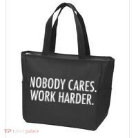 Nobody Cares Work Harder Tote Bag thumb 3