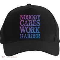 Nobody Cares Work Harder Motivational Quote Gift Five-Panel Snapback Cap thumb 0