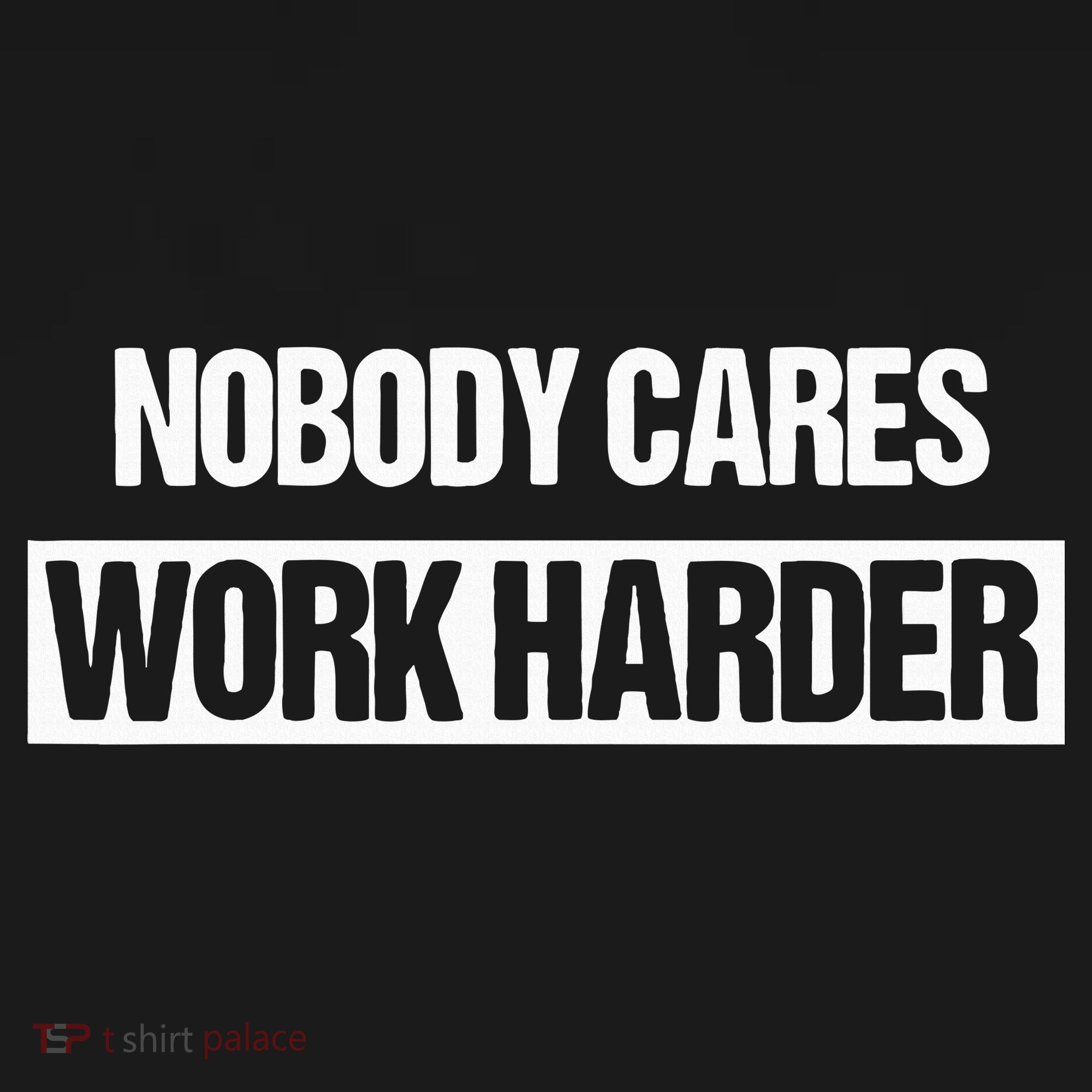 Nobody Cares Work Harder Fitness Workout Gym Gift Toddler Hoodie