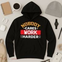 Nobody Cares Work Harder Hoodie thumb 3