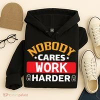 Nobody Cares Work Harder Hoodie thumb 4