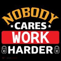 Nobody Cares Work Harder Tank Top thumb 6