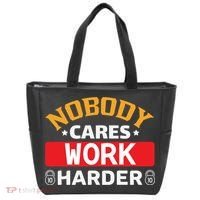 Nobody Cares Work Harder Tote Bag thumb 0