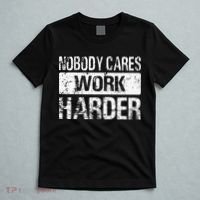 Nobody Cares Work Harder Gym Fitness Workout Motivation T-Shirt thumb 5