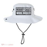 NOBODY CARES WORK HARDER Bucket Hat thumb 0