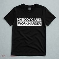 Nobody Cares Work Harder Fitness Workout Gym TShirt T-Shirt thumb 5