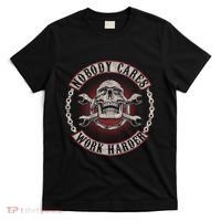 Nobody Cares Work Harder Skull Mechanic Vintage T-Shirt thumb 0