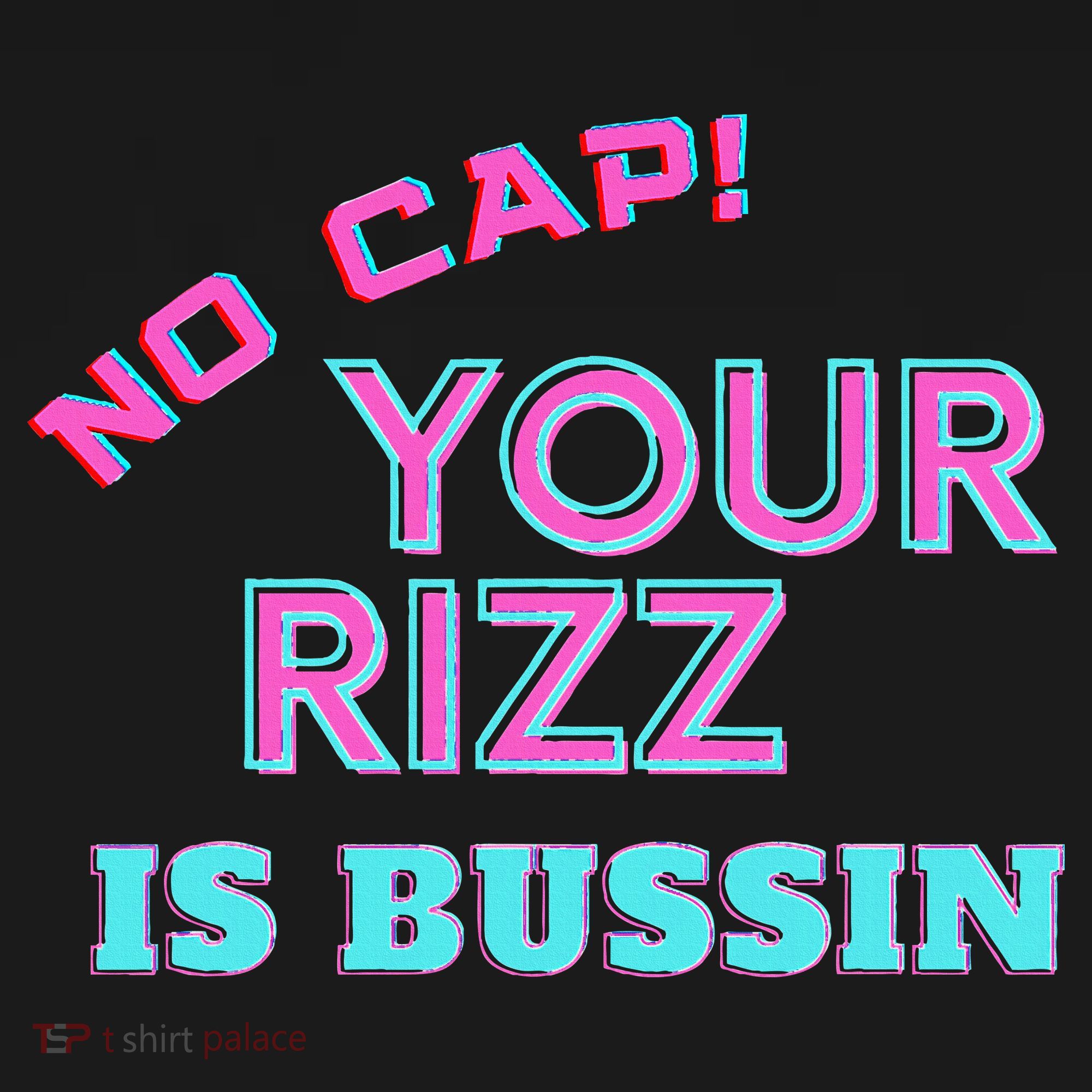 No Cap Your Rizz Is Bussin Meme Apparel Women's Hoodie