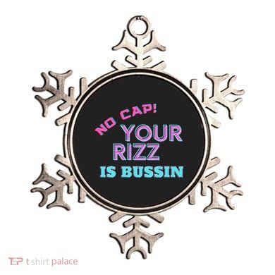 No Cap Your Rizz Is Bussin Meme Apparel Ornament