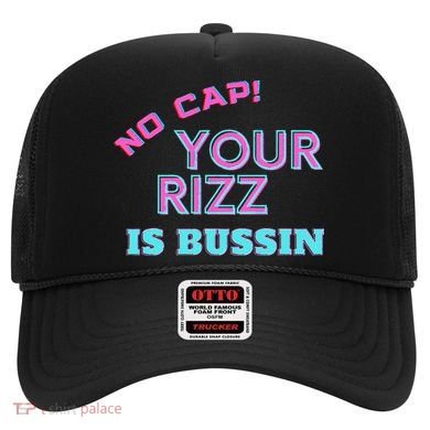 No Cap Your Rizz Is Bussin Meme Apparel Hat