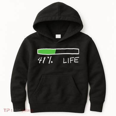 Nas Daily 41 Life Kids Hoodie