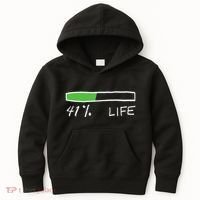 Nas Daily 41 Life Kids Hoodie thumb 0