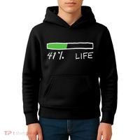 Nas Daily 41 Life Kids Hoodie thumb 4