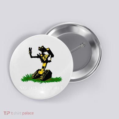 No Disassemble Apparel Button
