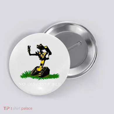 No Disassemble Apparel Button
