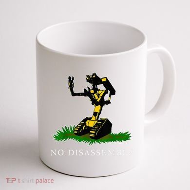 No Disassemble Apparel Coffee Mug back