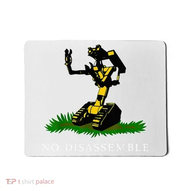 No Disassemble Apparel Mousepad