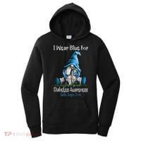 November Diabetes Awareness Month Funny Gnomes Wear Blue Women's Hoodie thumb 0