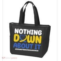 Nothing Down About It Down Syndrome Awareness Tote Bag thumb 3