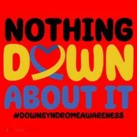 Nothing Down About It Down Syndrome Awareness Santa Hat thumb 1