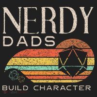 Nerdy Dads Build Character Funny Rpg Gaming D20 Dice Gamer Beanie thumb 2